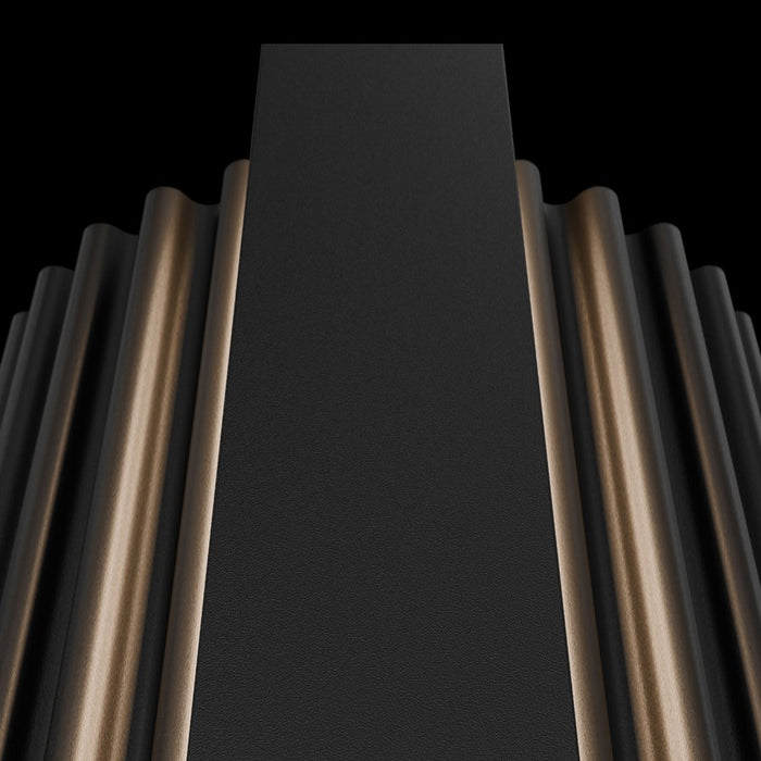 Modern Forms Krimp 1Lt 60" LED Outdoor Wall Light, Black