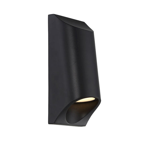 Modern Forms Mega 1 Light LED Wall Light/3000K, Black - WS-W70612-BK