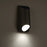 Modern Forms Mega 1 Light LED Wall Light/3000K, Black