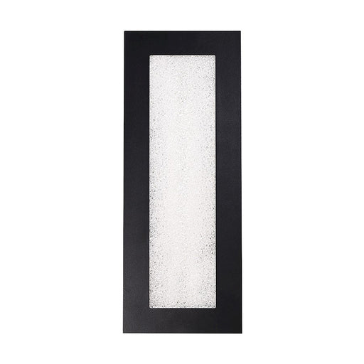 Modern Forms Frost 1 Light 18" LED Wall Light/3000K, Black - WS-W71918-BK