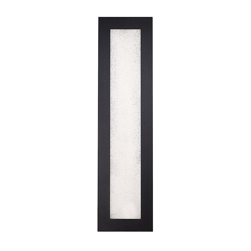 Modern Forms Frost 1 Light 28" LED Wall Light/3000K, Black - WS-W71928-BK