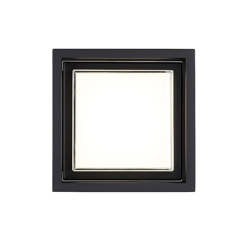 Modern Forms Framed 1 Light 8" LED Wall Light/3000K, Black