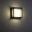 Modern Forms Framed 1 Light 8" LED Wall Light/3000K, Bronze