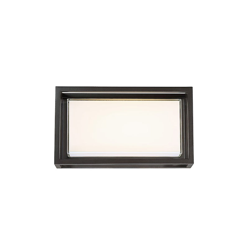 Modern Forms Framed 1 Light 14" LED Wall Light/3000K, Bronze