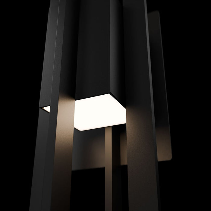 Modern Forms Gander 20" LED Outdoor Wall Light, 2700K, Black