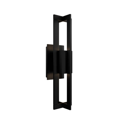 Modern Forms Gander 20" LED Outdoor Wall Light/3000K, Black - WS-W78520-30-BK