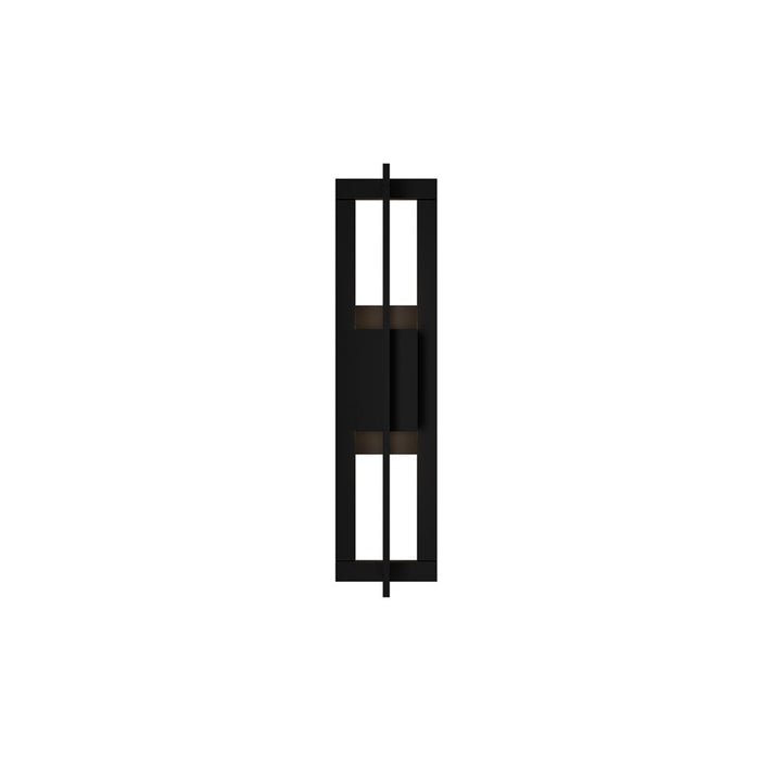 Modern Forms Gander 20" LED Outdoor Wall Light, 3500K, Black
