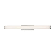 Modern Forms Sabre 1Lt 25" LED Bathroom Vanity/3500K, Aluminum - WS-W81625-AL
