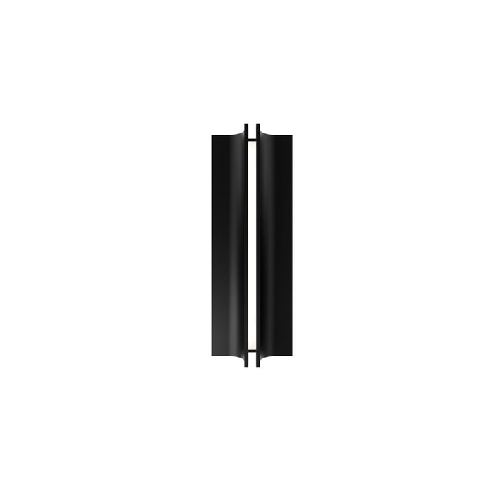 Modern Forms Strait 16" LED Outdoor Wall Light, 3500K, Black