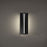 Modern Forms Strait 16" LED Outdoor Wall Light, 3500K, Black
