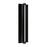 Modern Forms Strait 22" LED Outdoor Wall Light/2700K, Black - WS-W82522-27-BK