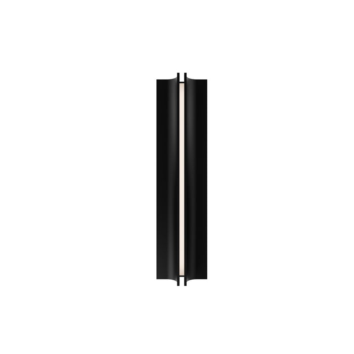 Modern Forms Strait 22" LED Outdoor Wall Light, 3000K, Black