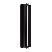 Modern Forms Strait 22" LED Outdoor Wall Light/3500K, Black - WS-W82522-35-BK