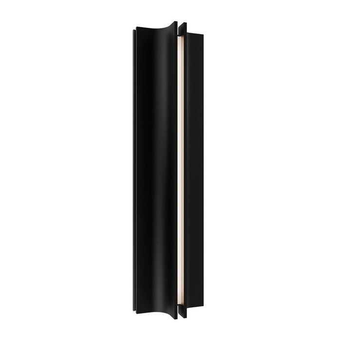 Modern Forms Strait 22" LED Outdoor Wall Light/3500K, Black - WS-W82522-35-BK