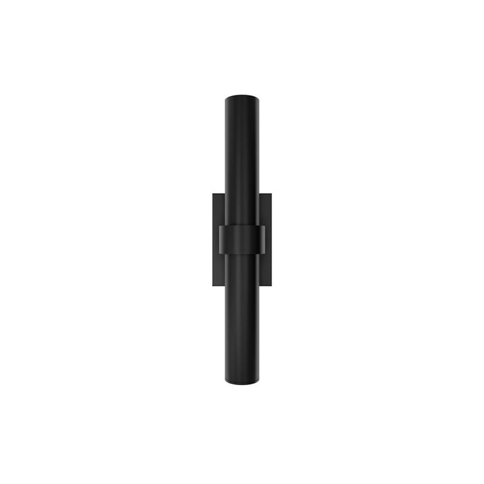 Modern Forms Quincy 2Lt 20" LED Outdoor Wall Light, 3000K, BK