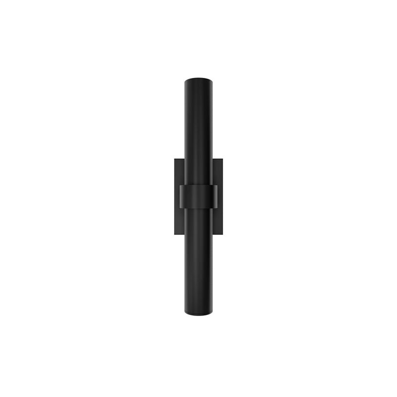 Modern Forms Quincy 2Lt 20" LED Outdoor Wall Light, Black
