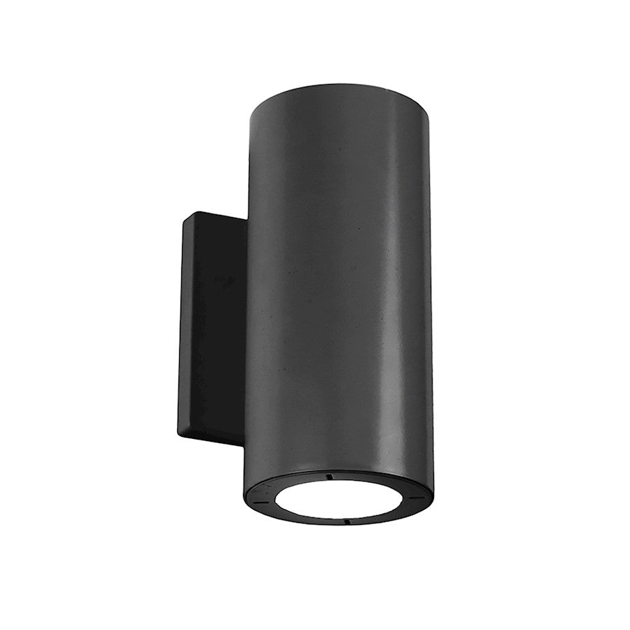 Modern Forms Vessel 2Lt LED Up and Down Wall Light/2700K, Black - WS-W9102-27-BK