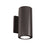 Modern Forms Vessel 2Lt LED Up/Down Wall Light, 4000K, Bronze - WS-W9102-40-BZ