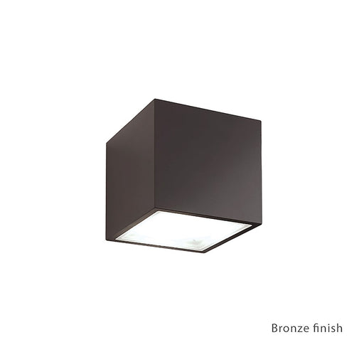 Modern Forms Bloc 1Lt LED Up or Down Wall Light/2700K, Bronze - WS-W9201-27-BZ