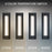 Modern Forms Chyzel 18" LED Outdoor Wall Light, 2700K, Black/Clear/Frost