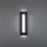Modern Forms Chyzel 18" LED Outdoor Wall Light, 3500K, Black/Clear/Frost