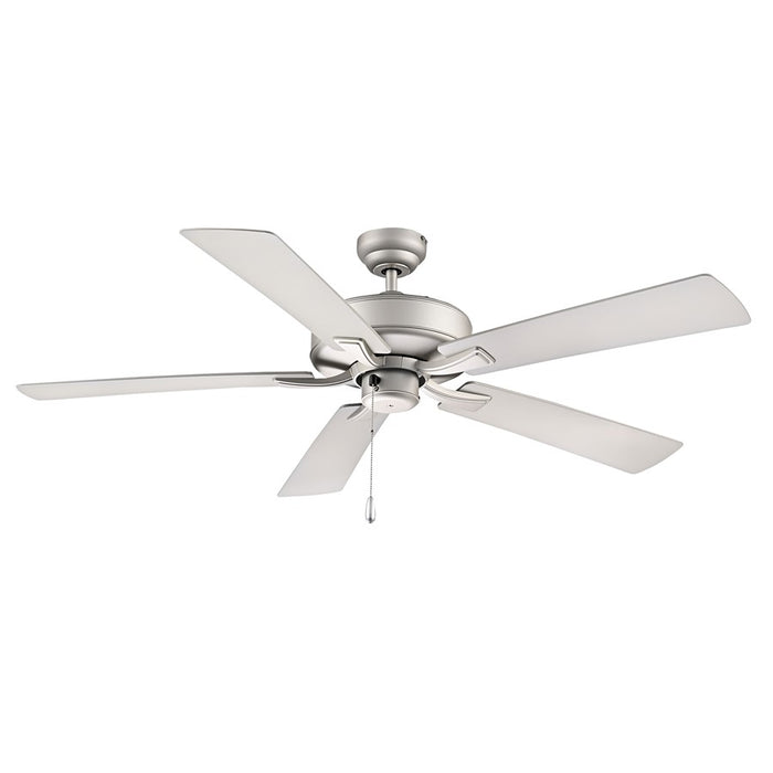 RP Lighting Velbreeze 5Bld 52" Ceiling Fan, Brushed Pewter - 1017WBP-BP