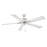 RP Lighting Velbreeze 5Bld 52" Ceiling Fan, Matte White - 1017WMWWMWW