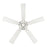 RP Lighting Velbreeze 5Bld 52" Ceiling Fan, Matte White