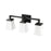 Millennium Lighting Sonorra 3Lt Vanity, Black/Opal White