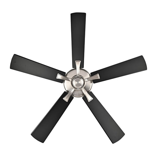 RP Lighting Brisden 5Bld 52" Ceiling Fan, Brushed Nickel