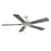 RP Lighting Brisden 5Bld 52" Ceiling Fan, Matte White - 1031MWWMWW