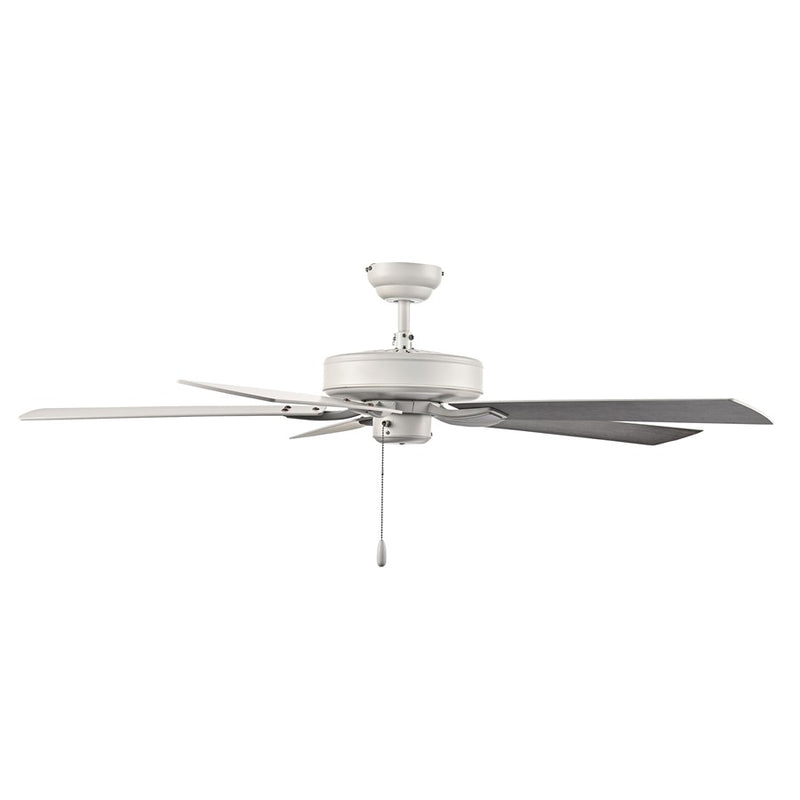 RP Lighting Brisden 5Bld 52" Ceiling Fan, Matte White