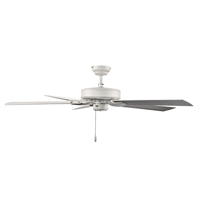 RP Lighting Brisden 5Bld 52" Ceiling Fan, Matte White