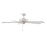 RP Lighting Brisden 5Bld 52" Ceiling Fan, Matte White
