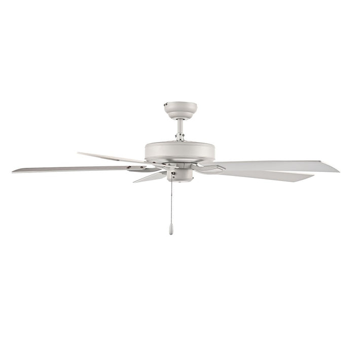 RP Lighting Brisden 5Bld 52" Ceiling Fan, Matte White