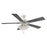 RP Lighting Calivane 5Bld 52" LED Ceiling Fan, Matte White/Etched - 1033MWWMWWL