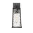 Millennium Lighting Dutton 1Lt 6" Outdoor Wall Sconce, Black/Clear - 10601-PBK