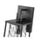 Millennium Lighting Dutton 1Lt 6" Outdoor Wall Sconce, Black/Clear
