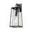 Millennium Lighting Dutton 1Lt 8" Outdoor Wall Sconce, Black/Clear