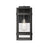 Millennium Lighting Payton 1Lt 14" Outdoor Wall Sconce, Black/Clear - 10701-PBK