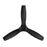 RP Lighting Cirova 3Bld 52" Ceiling Fan, Matte Black