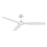 RP Lighting Cirova 3Bld 52" Ceiling Fan, Matte White - 1075MWWMWW