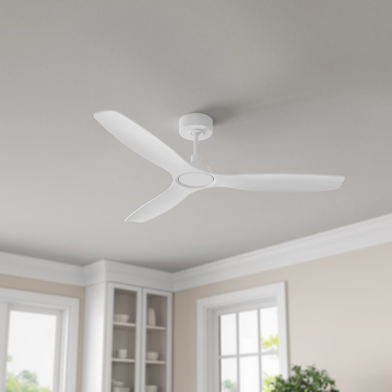 RP Lighting Cirova 3Bld 52" Ceiling Fan, Matte White