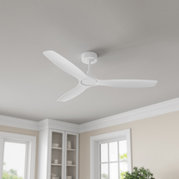 RP Lighting Cirova 3Bld 52" Ceiling Fan, Matte White