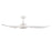 RP Lighting Wynleaf 3Bld 52" LED Ceiling Fan, White/Etched