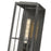 Millennium Lighting Jaxson 2Lt 8" Outdoor Wall Sconce, Black/Clear