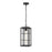 Millennium Lighting Jaxson 1Lt Outdoor Pendant, Coated Black/Clear