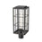 Millennium Lighting Jaxson 1Lt Outdoor Post Light, Black/Clear