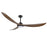 RP Lighting Wynleaf 3Bld 72" LED Ceiling Fan, Koa/Etched - 1087WLED-MBK-KOA