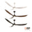 RP Lighting Wynleaf 3Bld 72" LED Ceiling Fan, Koa/Etched